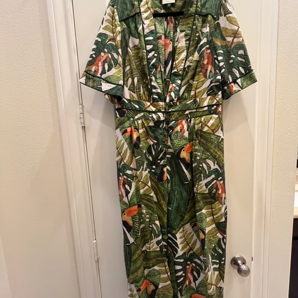 Farm Rio Safari Jumpsuit